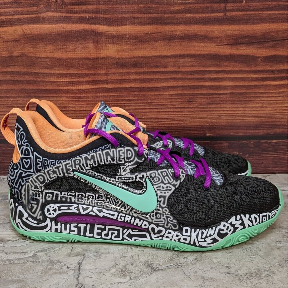 Nike KD 15 Brooklyn Courts Men's 13 Timothy Goodman Basketball Shoes DC1975-005